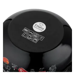 Garnek emaliowany z pokrywką EMALIA POLSKA PLESZEW LASAGNA 4,2 l