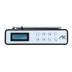 Radioodbiornik Opticum Sound Path Lite Radio FM Internetowe Wi-Fi Bluetooth Czarny