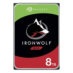 Seagate IronWolf 8 TB 3.5 " SATA III Sunucu Diski (6 Gbit/s) (ST8000VN004)