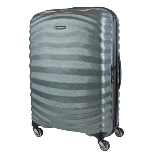 Средний чемодан Samsonite Lite-Shock - Metallic green