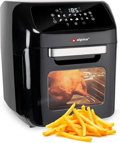 Air Fryer Frytkownica beztłuszczowa ALPINA 871125219568 12l z okienkiem do obserwacji postępów gotowania