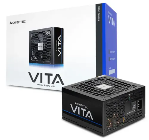 Zasilacz Chieftec Vita 750W 80+ Bronze Czarny