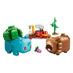 LEGO 72155 Pokémon SMART Play Bulbasaur i Bidoof z krzewem jagody