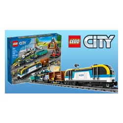 Конструктор Lego 60336 City - Грузовой поезд