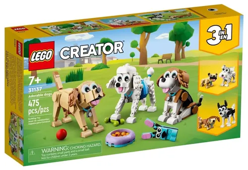 LEGO Creator 3in1 31137 милые собаки