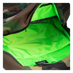 HUF standard problemă sac Ac00449 Woodland Camo Rucsac