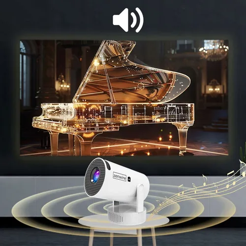 Projektor ZENWIRE K400 HD (1024 x 600), 260 ANSI lumen, WiFi, Bluetooth