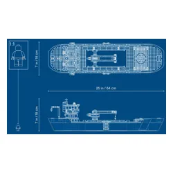 Конструктор Lego 60266 City - Океан: исследовательское судно