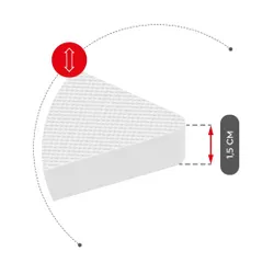 Biurko gamingowe HUZARO Hero 7.9 Biały