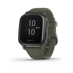 Смарт-часы Garmin Venu Sq Music - темно-зеленый с серым алюминиевым безелем (010-02426-13)