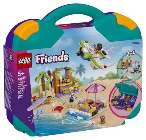 LEGO Friends 42672 Креативный пляжный чемодан