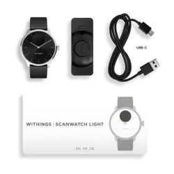 Smartwatch Withings ScanWatch Light 37mm черный