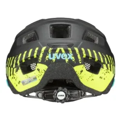 Kask rowerowy Uvex Access czarno-niebieski - 58-62