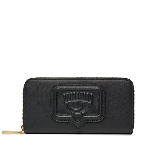 Большой женский кошелек Chiara Ferragni 75sb5pa1 Black / Black 899