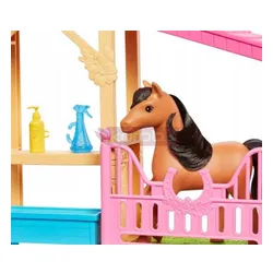 LALKA BARBIE Renee Opieka nad kucykiem zestaw z serialu "Zagadki Barbie" HXJ40