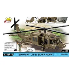 Cobi Klocki Klocki Sikorsky UH-60 Black Hawk 928 klocków