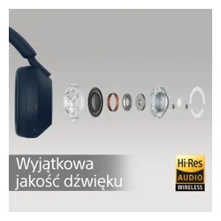 Słuchawki bezprzewodowe Sony WH-1000XM5 ANC Nauszne- Bluetooth 5.2 Niebieski