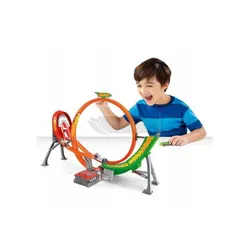 Hot Wheels zestaw Tor Rajdowy Pętla z Napędem 5 aut FCF18
