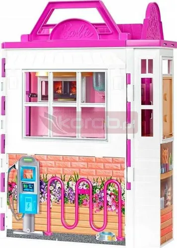 LALKA BARBIE ZESTAW RESTAURACJA GRILL zestaw kuchnia z lalką HGP59