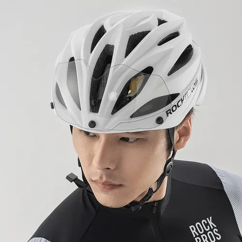 Kask rowerowy ROCKBROS 8386824304060 Biały Szosowy (rozmiar 58-62)
