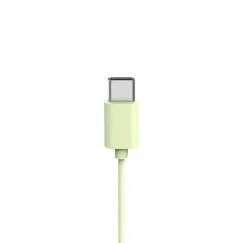 Słuchawki przewodowe Hama Fun C Nauszne Mikrofon USB-C Zielony