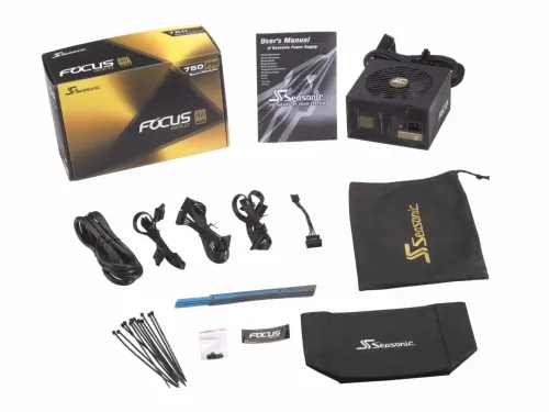 Zasilacz Seasonic Focus Gold 750W 80+ Gold Czarny