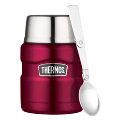 Termos na jedzenie Thermos Stainless King Food Flask 0,47 l - raspberry