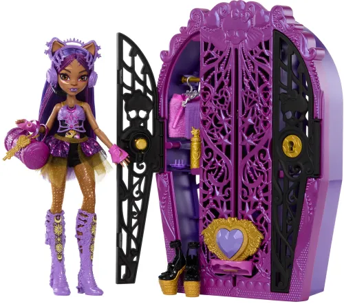 Mattel Lalka Monster High Straszysekrety SERIA 4 Potworne Zagadki Clawdeen Wolf HXH85