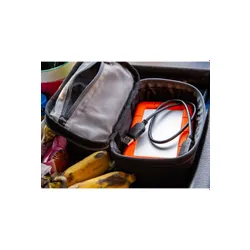 Organizer podróżny wyściełany Exped Padded Zip Pouch L - ruby red