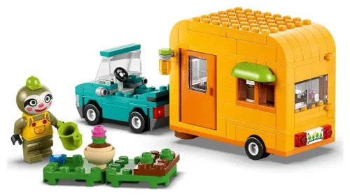 LEGO Animal Crossing 77054 Leif i jego karawan oraz sklep ogrodniczy