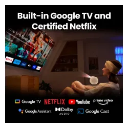 Projektor BenQ GV50 DLP Full HD HDR Google TV Wi-Fi Bluetooth AirPlay