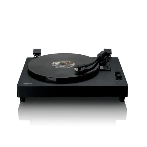 Gramofon Lenco LS-60BK Manualny Napęd paskowy Przedwzmacniacz Bluetooth