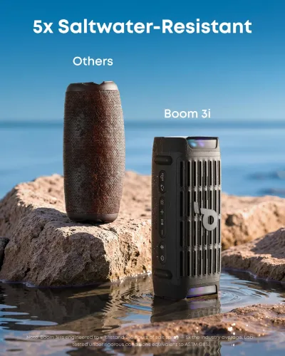 Głośnik Bluetooth Soundcore Boom 3i 50W Brązowy