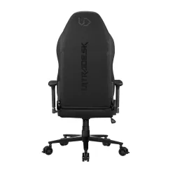 Fotel Ultradesk OVERLORD Gamingowy do 150kg Tkanina Czarny