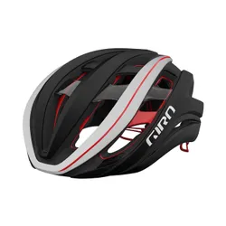 Kask rowerowy Giro Aether Spherical MIPS matte black/white/red