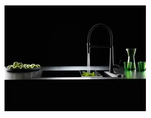 Bateria Franke Icon semi-pro Czarny Mosiądz