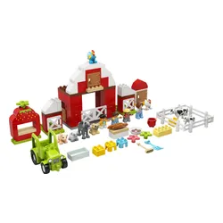 Конструктор Lego Duplo сарай, трактор и домашний скот (10952)