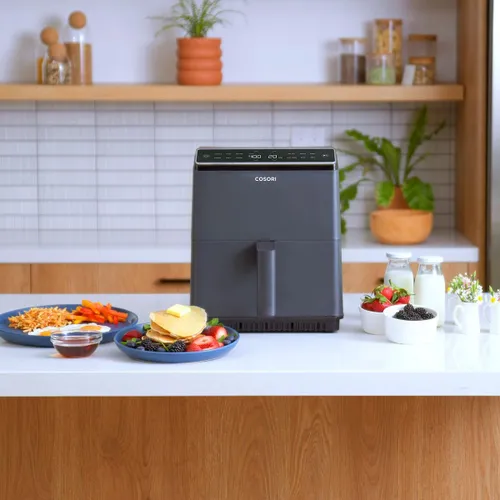Air Fryer Frytkownica beztłuszczowa COSORI CAF-P681S-KEUR Dual Blaze 6.4l Wi-Fi zabezpieczenie przed przegrzaniem