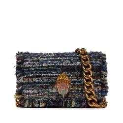 Kurt Geiger 690-Mini Geantă Cu Clapă Lungă Kensington 9943185609 Albastru / Drk C