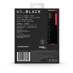 Dysk SSD WD Black SN850X 1TB PCIe Gen4 x4 Bez radiatora