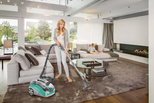 Odkurzacz Thomas Aqua+ Multiclean X10 Parquet 1700W Szczotka do parkietów Ssawka do prania dywanów Ssawka do prania tapicerki