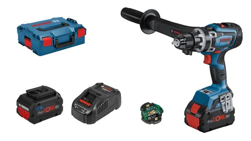 Bosch GSR 18V-150 C 2x8 tornavida matkabı. 0Ah