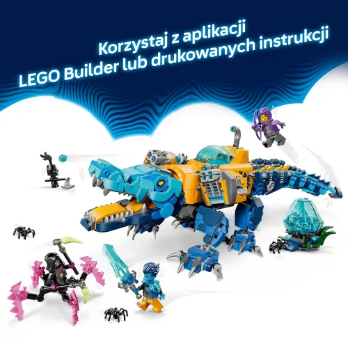 LEGO 71512 DREAMZzz Krokodylołódź podwodna