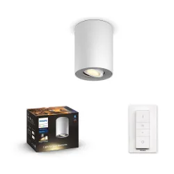 Oświetlenie punktowe Philips Hue White Ambiance Pillar 192775 Biały + regulator przyciemniania