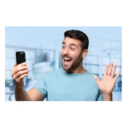 Słuchawki bezprzewodowe Earfun Air2 Dokanałowe Bluetooth 5.3 Biały