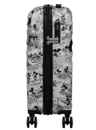 Walizka kabinowa American Tourister Wavebreaker Disney - Minnie comics white