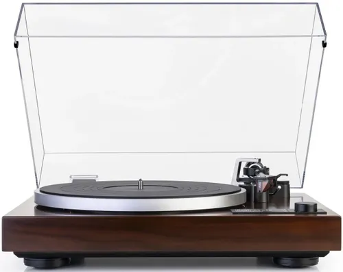 Gramofon DUAL CS 518 Orzech, Manualny, Napęd paskowy,PrędkośĆ odtw. 33,45,78 obr./min,Przedwzmacniacz