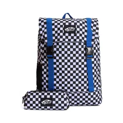 Plecak szkolny z piórnikiem Vans Utility - checkerboard black / white