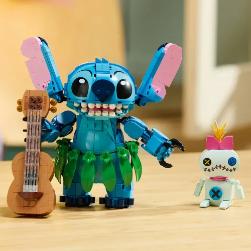 LEGO Disney 43296 Stitch i Strupka, zestaw klocków 9+