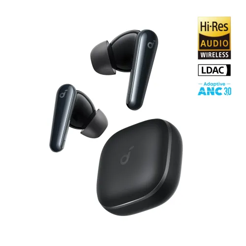 Słuchawki bezprzewodowe Soundcore Liberty 5 Dokanałowe Bluetooth 5.4 Czarny